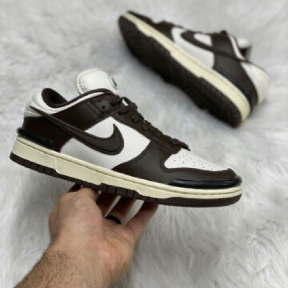 Nike Dunk Low Twist Womens Sportswear Shoes White DZ2794-003 VNDS Sz 7.5
